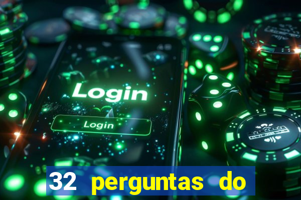 32 perguntas do livro do destino